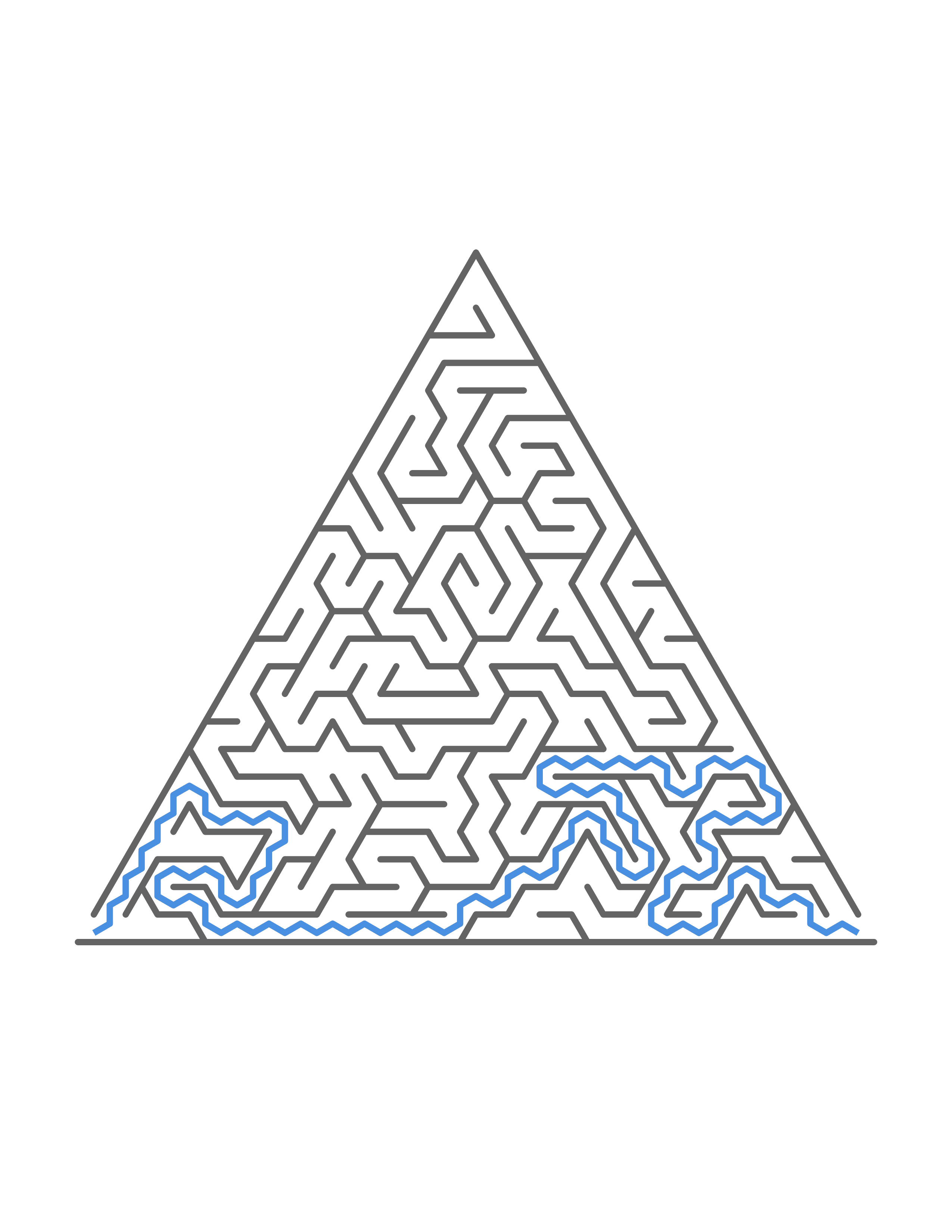 Maze Moulded Tri